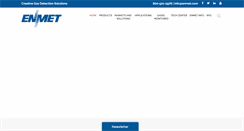 Desktop Screenshot of enmet.com